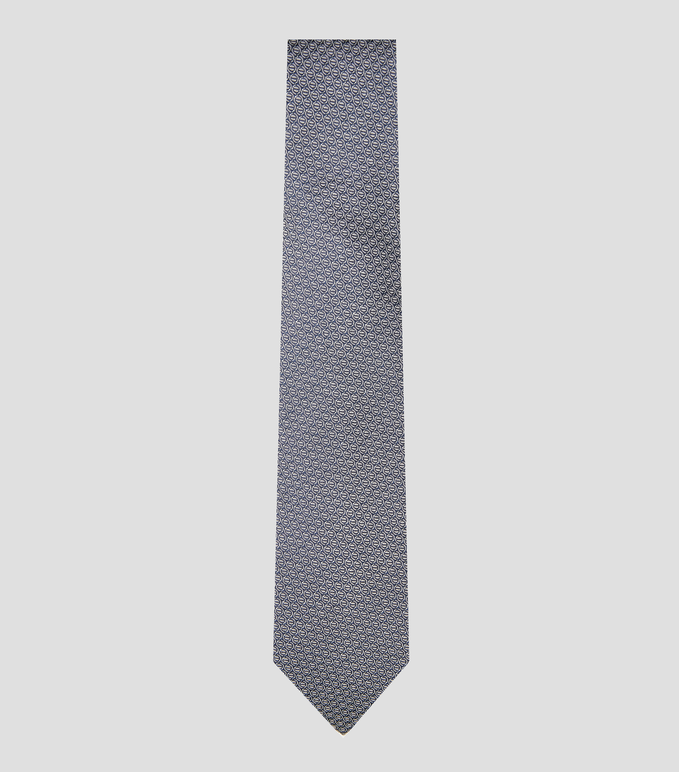 Corbata ancha con jacquard